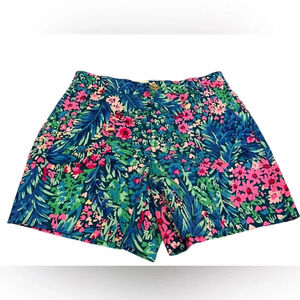 NWT Lilly Pulitzer Floral Shorts 0